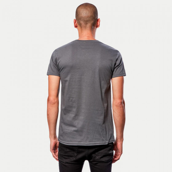 Triko - ALPINESTARS Victory Revolve Tee - Charcoal