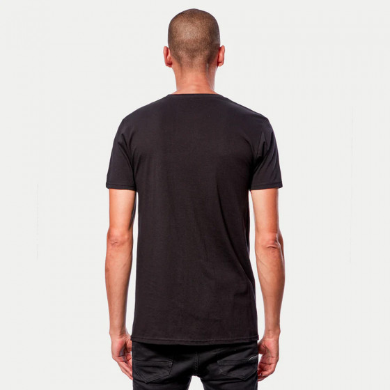 Triko - ALPINESTARS Woodmark Combo Tee - Black / Grey