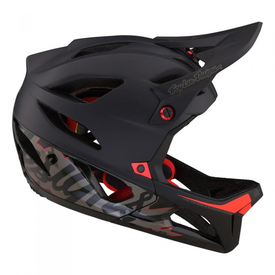 Integrální přilba - TROY LEE DESIGNS Stage MIPS - Signature Black