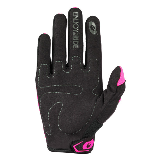 O´Neal dámské rukavice ELEMENT RACEWEAR V.24 černá/růžová S/6