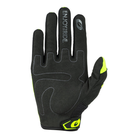 O´Neal dětské rukavice ELEMENT RACEWEAR černá/žlutá XS/1-2