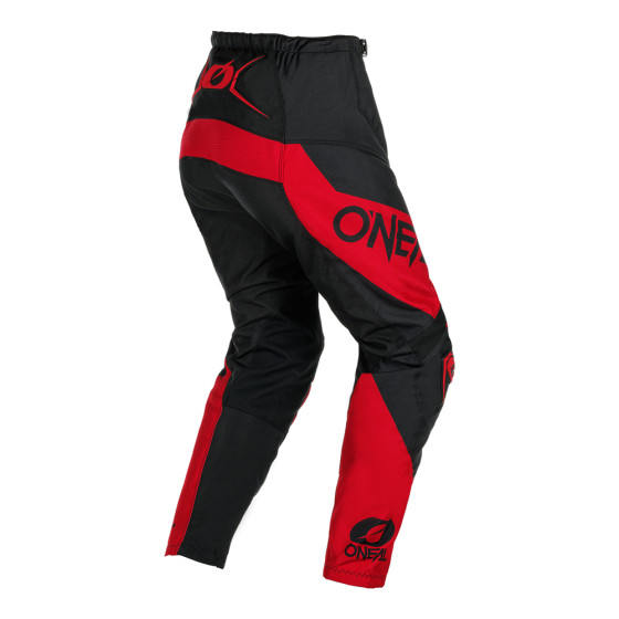 O´Neal kalhoty ELEMENT RACEWEAR černá/červená 28/44