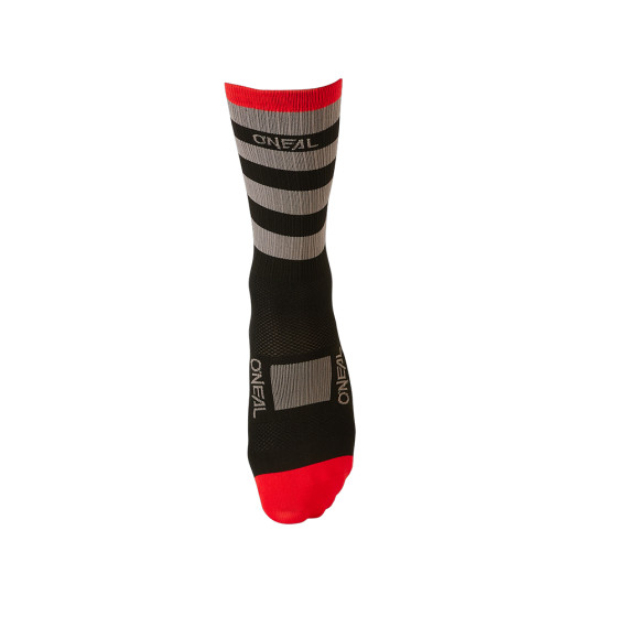 O´Neal MTB ponožky STRIPE černá/šedá/červená (43-46)