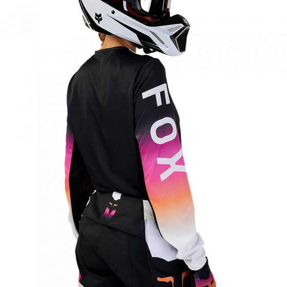 Dámský dres - FOX 180 Flora 2024 - Black / Pink