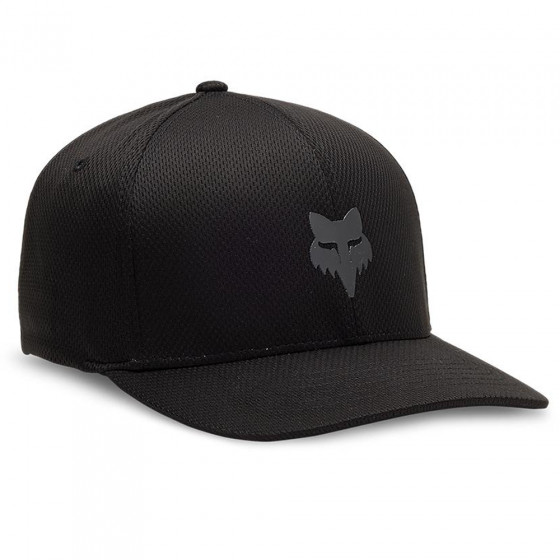 Čepice - FOX Fox Head Tech Flexfit - Black / Charcoal