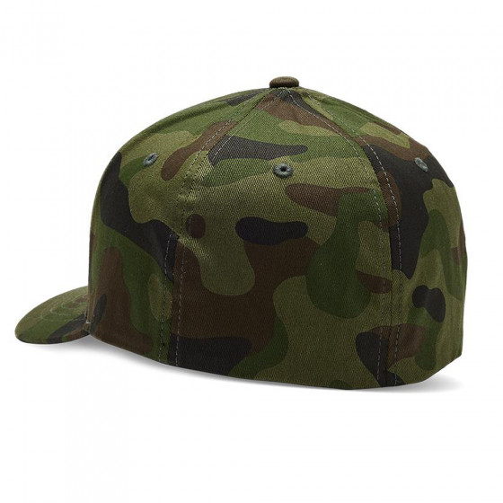 Čepice - FOX Fox Head Flexfit Hat - Green Camo