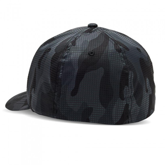 Čepice - FOX Fox Head Camo Tech Flexfit - Black Camo