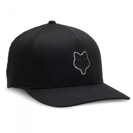 Čepice - FOX Fox Head Flexfit Hat - Black