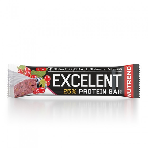 Proteinová tyčinka - NUTREND Excelent Protein Bar Double - 85g