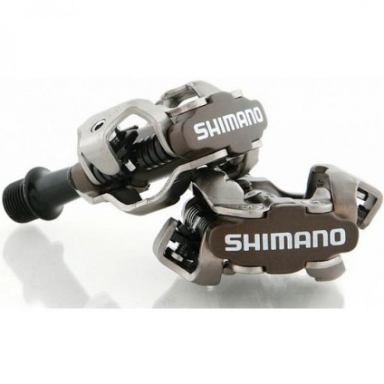 Pedály - SHIMANO SPD PD-M540 - stříbrná