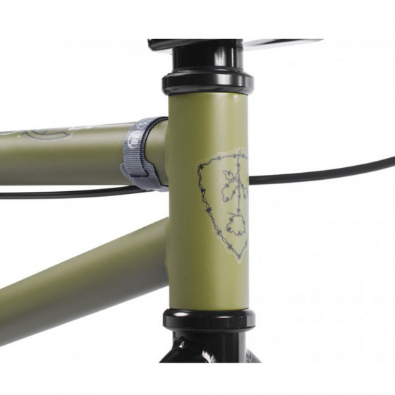 Dětské freestyle BMX kolo - SUBROSA Altus 14" - Army Green