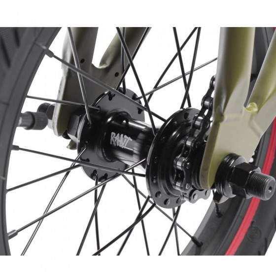 Dětské freestyle BMX kolo - SUBROSA Altus 14" - Army Green