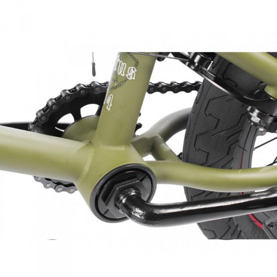 Dětské freestyle BMX kolo - SUBROSA Altus 14" - Army Green