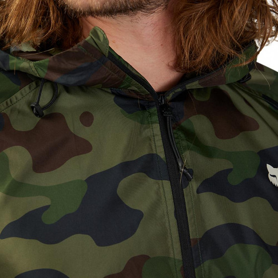 Bunda - FOX Head Camo Windbreaker 2024 - Green Camo