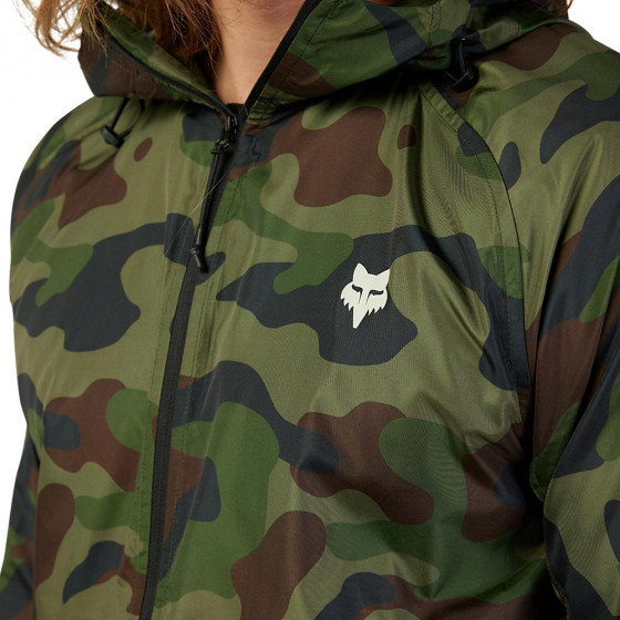 Bunda - FOX Head Camo Windbreaker 2024 - Green Camo