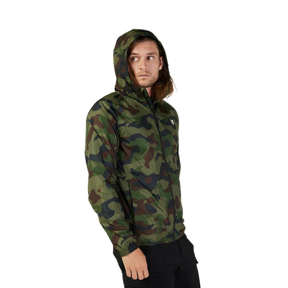 Bunda - FOX Head Camo Windbreaker 2024 - Green Camo