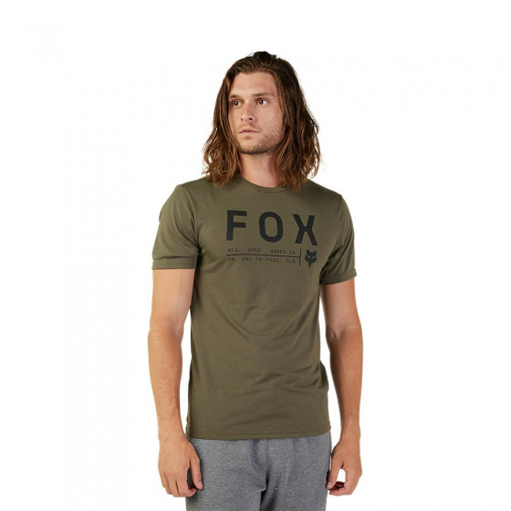 Triko - FOX Non Stop Ss Tech Tee 2024 - Olive Green