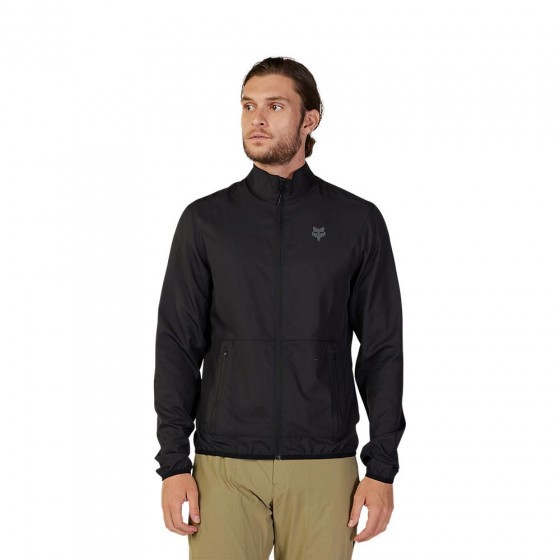 Cyklistická bunda - FOX Ranger Wind Jacket 2024 - Black