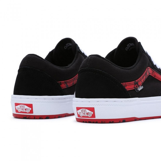 Boty - VANS BMX Old Skool - Marble Black / White / Red