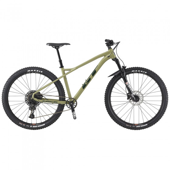 Horské MTB kolo - GT Zaskar LT 29" Expert - Gloss Moss Green / British Racing Green