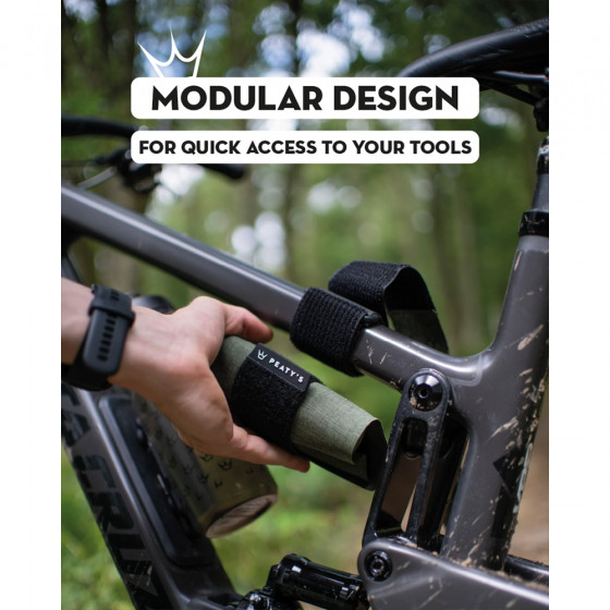 Brašna na nářadí - Peaty's Holdfast Trail Tool Wrap - Black