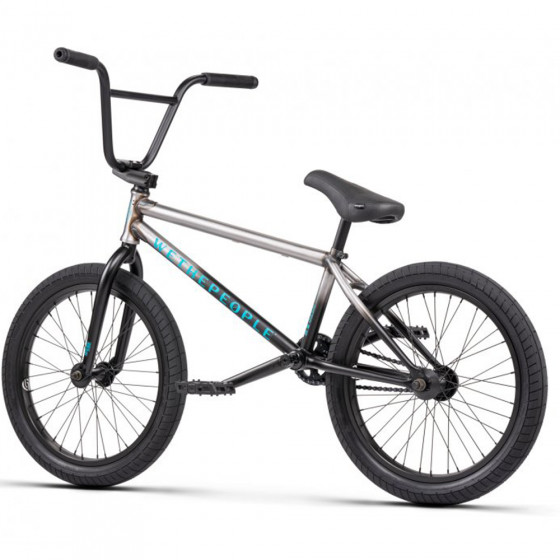 Freestyle BMX kolo - WE THE PEOPLE Justice 20,75" 2024 - Matt Black Raw fade