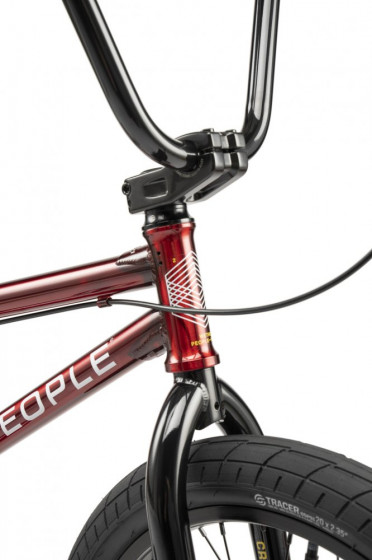 Freestyle BMX kolo - WE THE PEOPLE CRS 20,25" 2024 - Trans Red