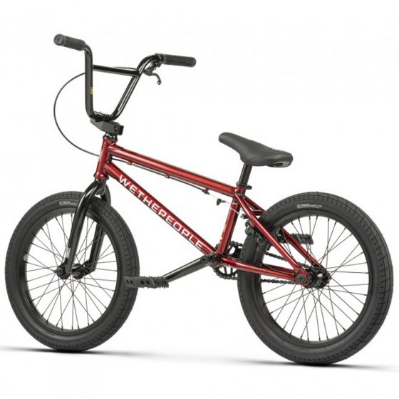 Freestyle BMX kolo - WE THE PEOPLE CRS 18" 2024 - Trans Red