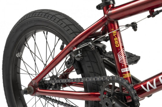 Freestyle BMX kolo - WE THE PEOPLE CRS 18" 2024 - Trans Red