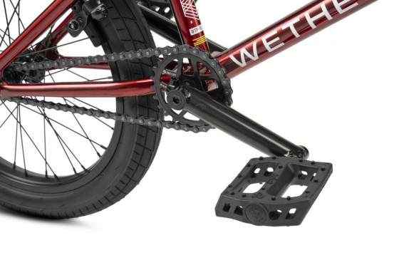 Freestyle BMX kolo - WE THE PEOPLE CRS 18" 2024 - Trans Red