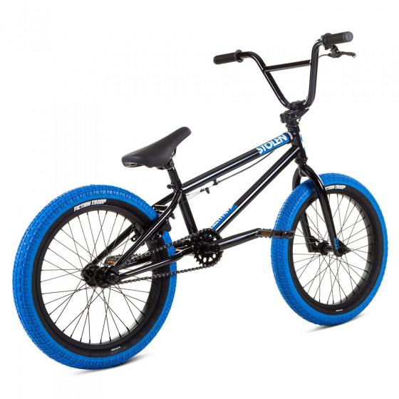 Dětské freestyle BMX kolo - FICTION Agent 18" - Black