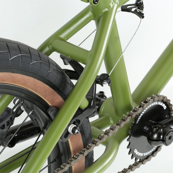 Freestyle BMX kolo - HARO Downtown DLX 20,5" - Matte Army Green