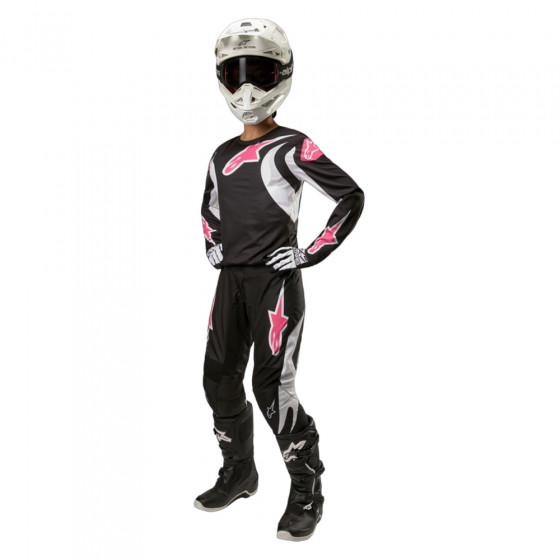 Dámský dres - ALPINESTARS Stella Fluid 2024 - Black / White