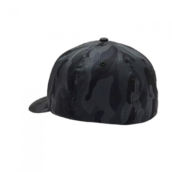 Čepice - FOX Head Camo Tech Flexfit Hat 2024 - Black Camo