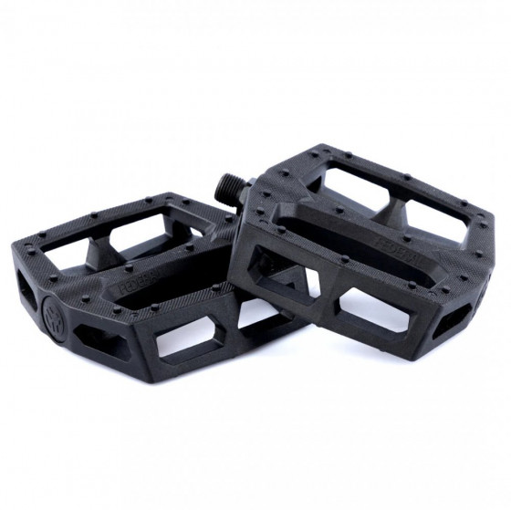 Pedály BMX - FEDERAL Command XL Plastic - Black