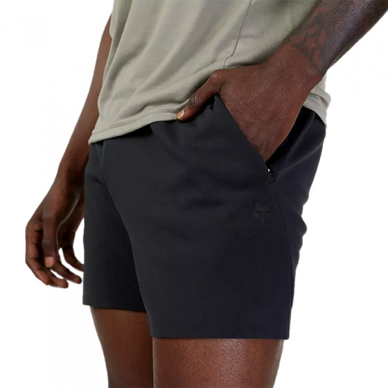 Kraťasy - FOX Rise Fleece Shorts 2024 - Black