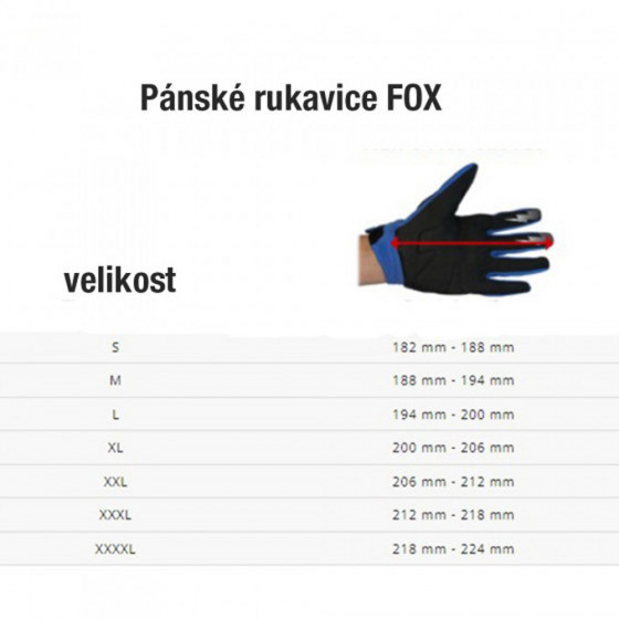 Rukavice - FOX Flexair 2024 - Graphite