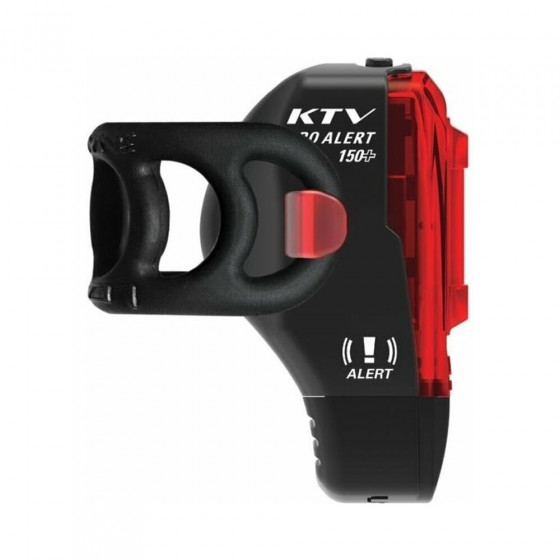 Světlo - LEZYNE KTV Drive Pro+ Alert zadní - black