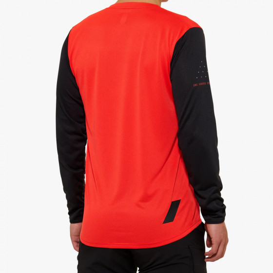 Dres - 100% Ridecamp Ls - Red / Black