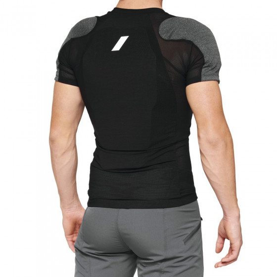 Chráničové triko - 100% Tarka Short Sleeve - Black