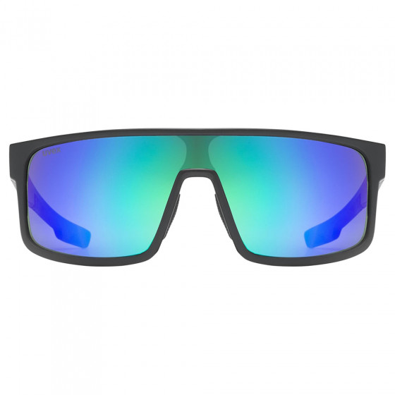 Sluneční brýle - UVEX LGL 51 - Black Mat / Mirror Green