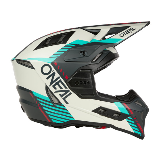 O´Neal přilba EX-SRS QUIN šedá/modrá XS (53/54 cm)