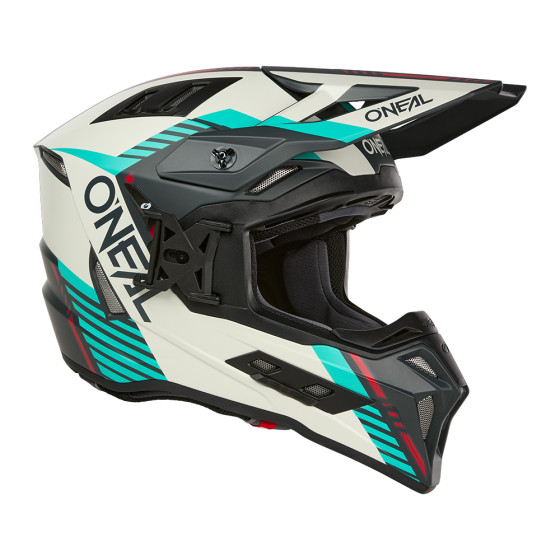O´Neal přilba EX-SRS QUIN šedá/modrá XS (53/54 cm)