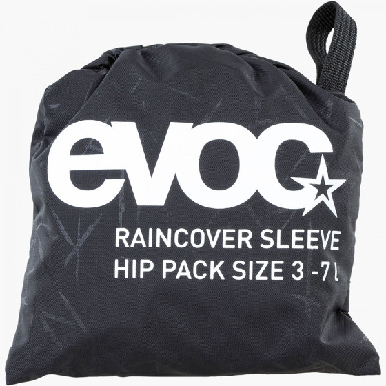 Pláštěnka pro ledvinku - EVOC Raincover Sleeve HIP PACK - Black