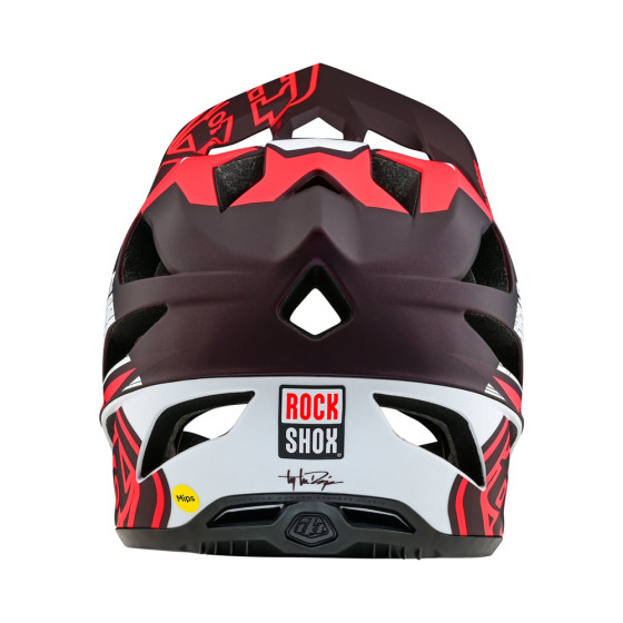 Integrální přilba - TROY LEE DESIGNS Stage MIPS Sram - Vector Red
