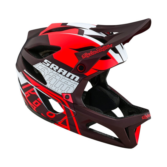 Integrální přilba - TROY LEE DESIGNS Stage MIPS Sram - Vector Red