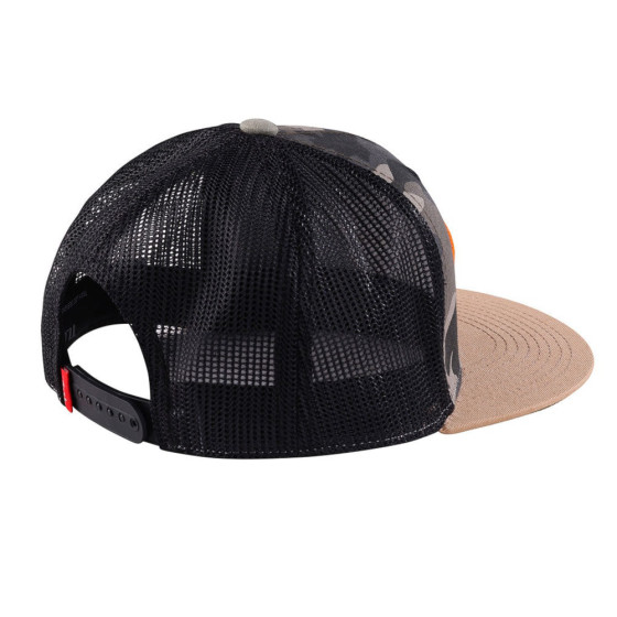 Čepice - TROY LEE DESIGNS Bolt Patch - Black/Forest Camo