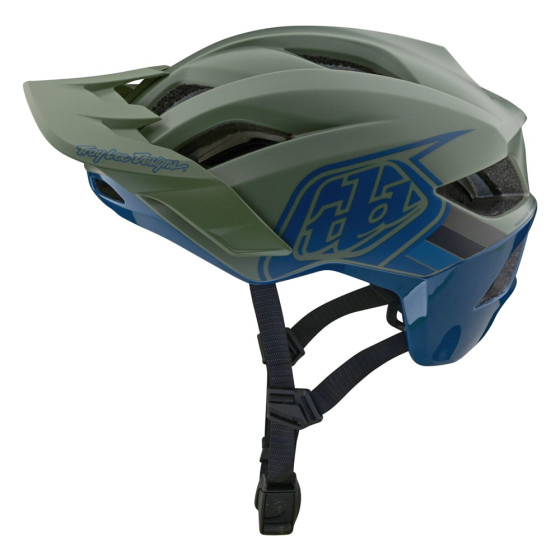 Přilba MTB - TROY LEE DESIGNS Flowline SE MIPS - Badge Olive/Indigo
