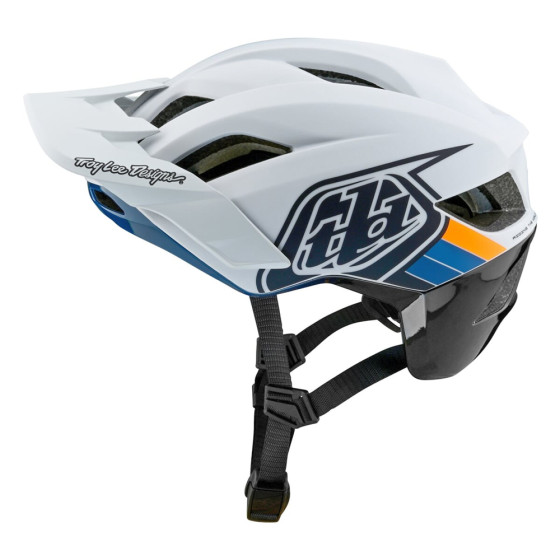 Přilba MTB - TROY LEE DESIGNS Flowline SE MIPS - Badge Light Gray/Charcoal