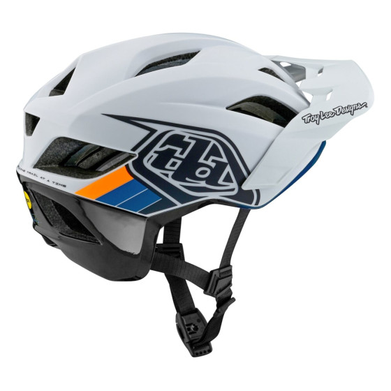 Přilba MTB - TROY LEE DESIGNS Flowline SE MIPS - Badge Light Gray/Charcoal